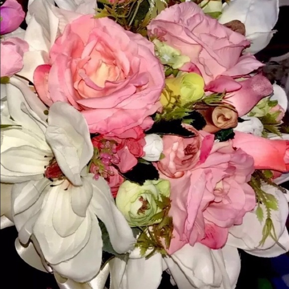 Pink Magnolia Accessories Beautiful Magnolia Bridal Bouquet Poshmark